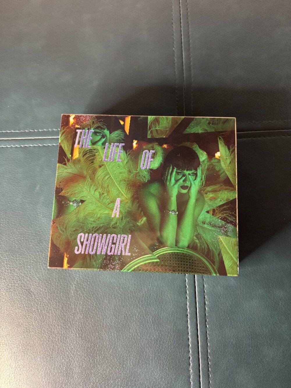Taylor Swift The Life of a Showgirl CD, Necklace, and Photo Cards